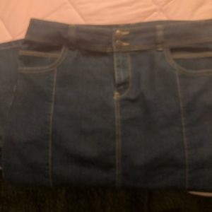 Denim skirt